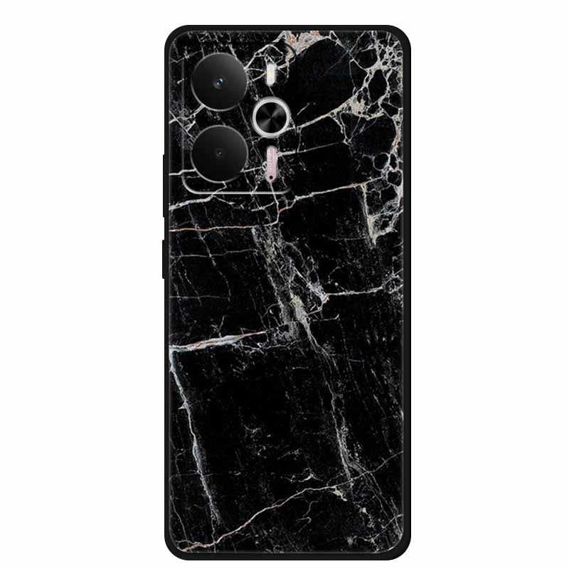 For Realme 14 5G Case Realme14 Coque 6.67" Black Silicone Soft TPU Phone Case For Realme 14 2025 Back Cover Case Shell Funda Cat