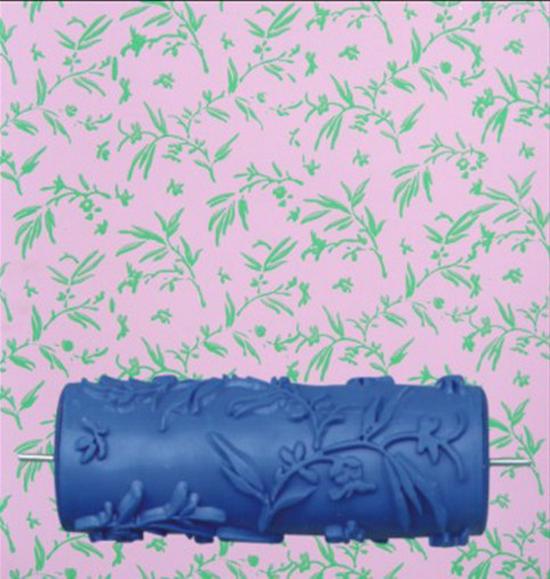 5-Inch Liquid Wallpaper Pattern Roller - DIY Stippling & Wall Painting Tool