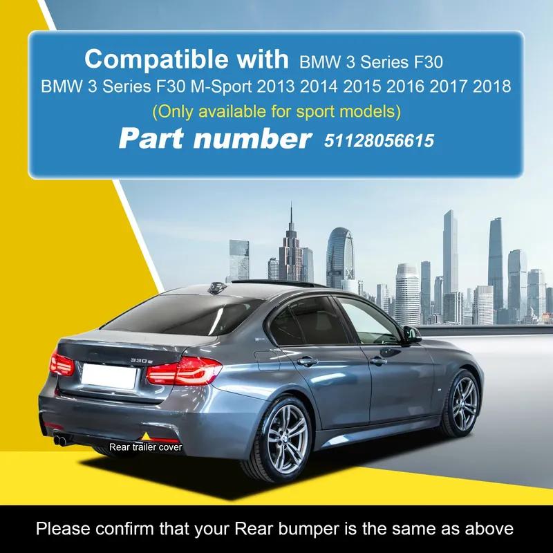 Rear Bumper Tow Hook Cap Towing Eye Cover For BMW 3 Series F30 M-Sport 2013-2018 320i 330e 330i 340i 51128056615 Car Accessories