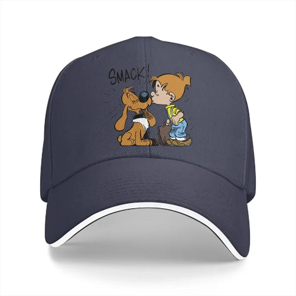 Summer Cap Sun Visor Smack Hip Hop Caps Gaston Lagaffe Manga Peaked Hats