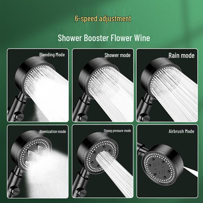 Muvi High-Pressure Multi-Mode Shower Head