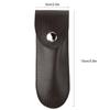 New Bottle Opener Leather Case Small Leather Bag Leather Wine Knife Set Wine Tool PU Bag(Black)
