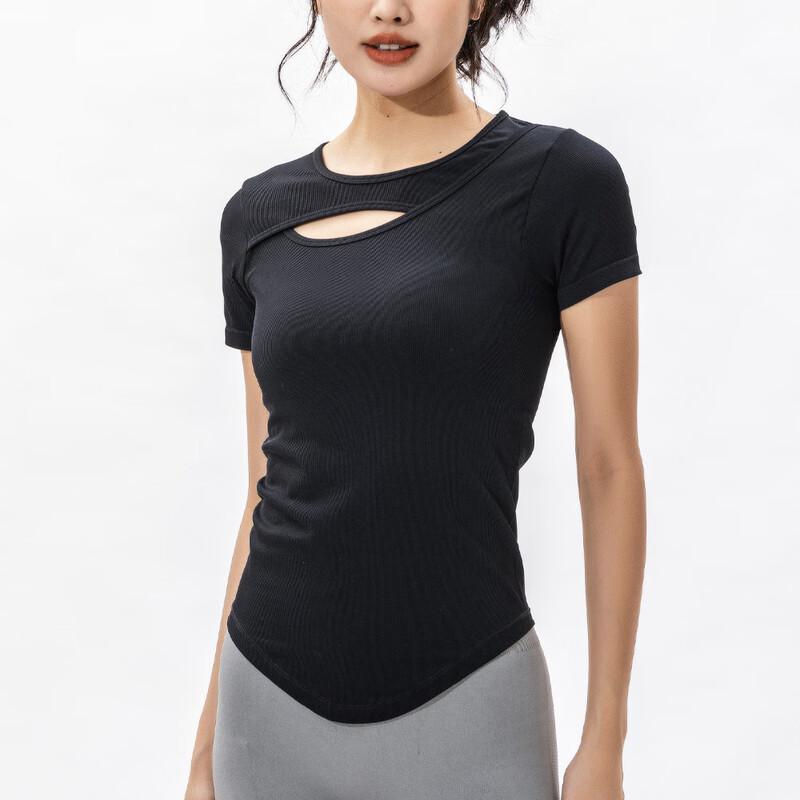 WEZHO Quick-Dry Layered Yoga T-Shirt