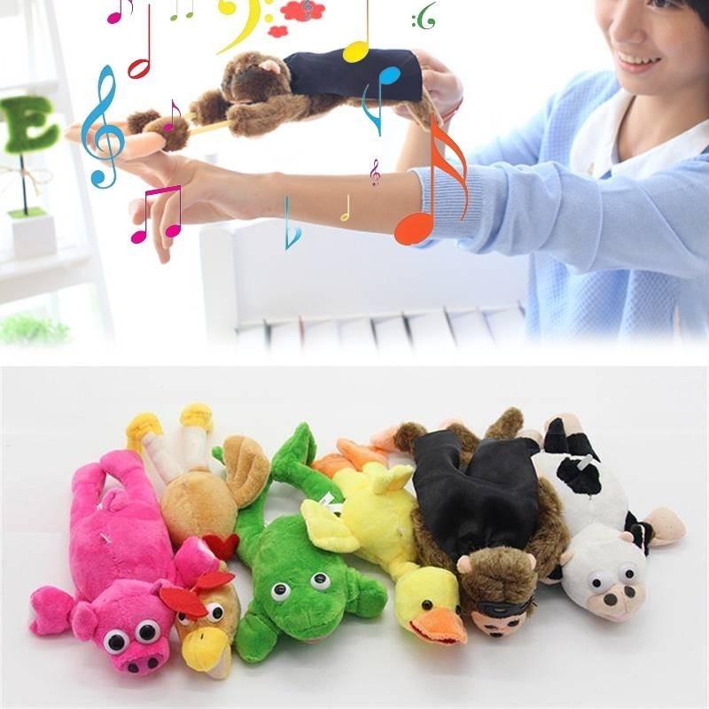 Soft Plush Stuffed Flying Monkey Chicken Frog Duck Pig Cow Animal Series Toy