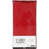 Creotime cartes et enveloppes 15 x 15 cm 50 sets vert/rouge