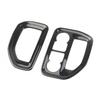 Carbon Style Central Control Air Vent Outlet Trim Cover for Chevrolet Silverado