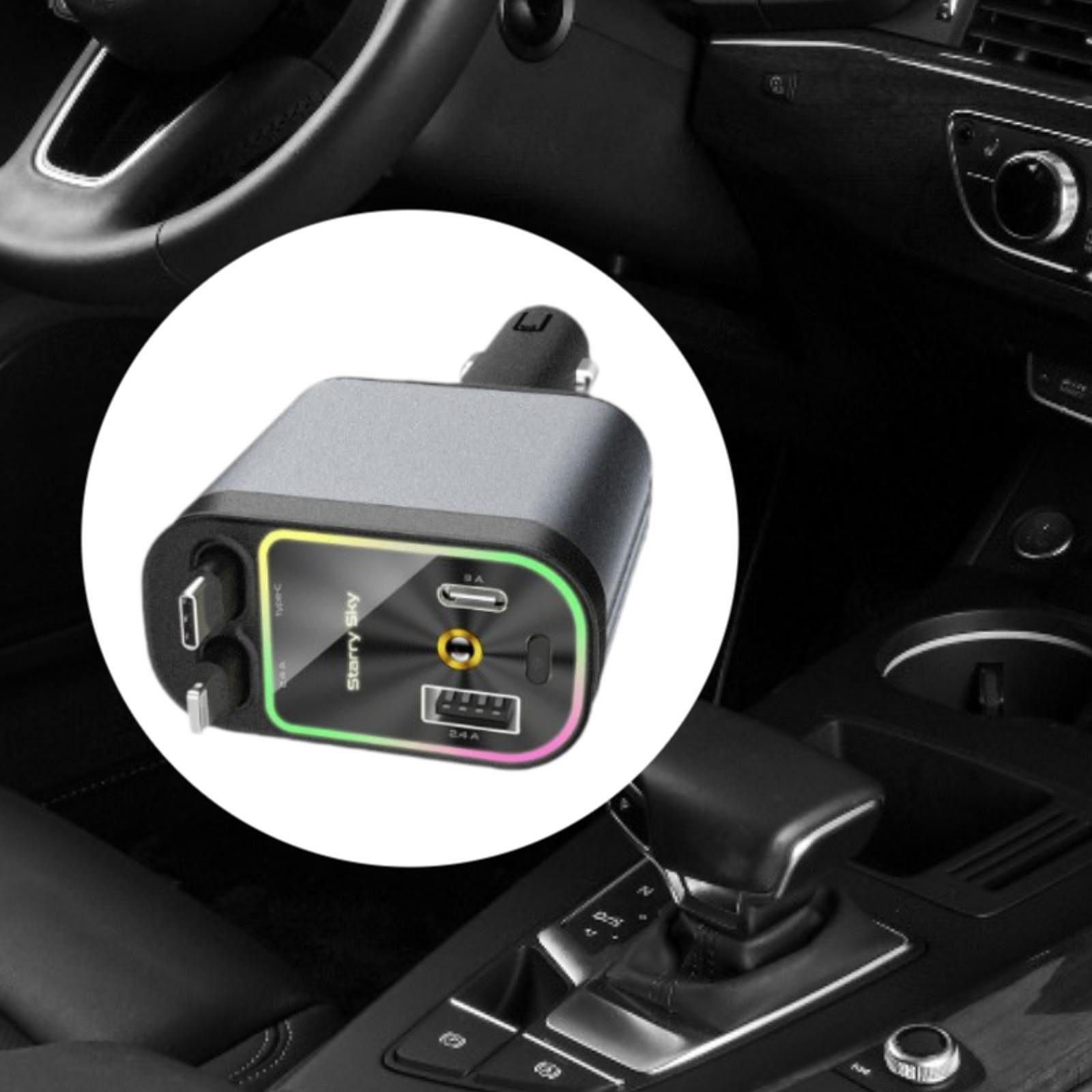 

Car Phone Charger 12V/24V Starlight in Roof High Performance Gifts Black