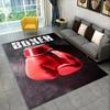 3D Boxing Gloves Boxer Fight Area Rug Large,Carpet Rug for Living Room Bedroom Sofa Doormat Decoration,Kids Non-slip Floor Mat