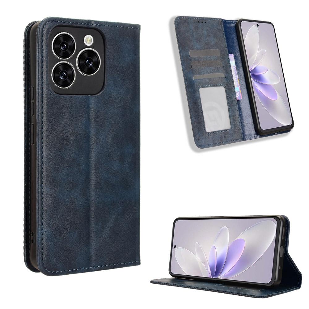 Flip Cover For Cubot Note 60 Leather Case [Flip Vintage Leather] Shockproof Durable Retro Phone Case