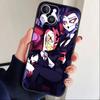 Q-Helluva Boss Phone Case For iPhone 16,15,14,13,12,17,Pro Max,Plus Silicone Black Case