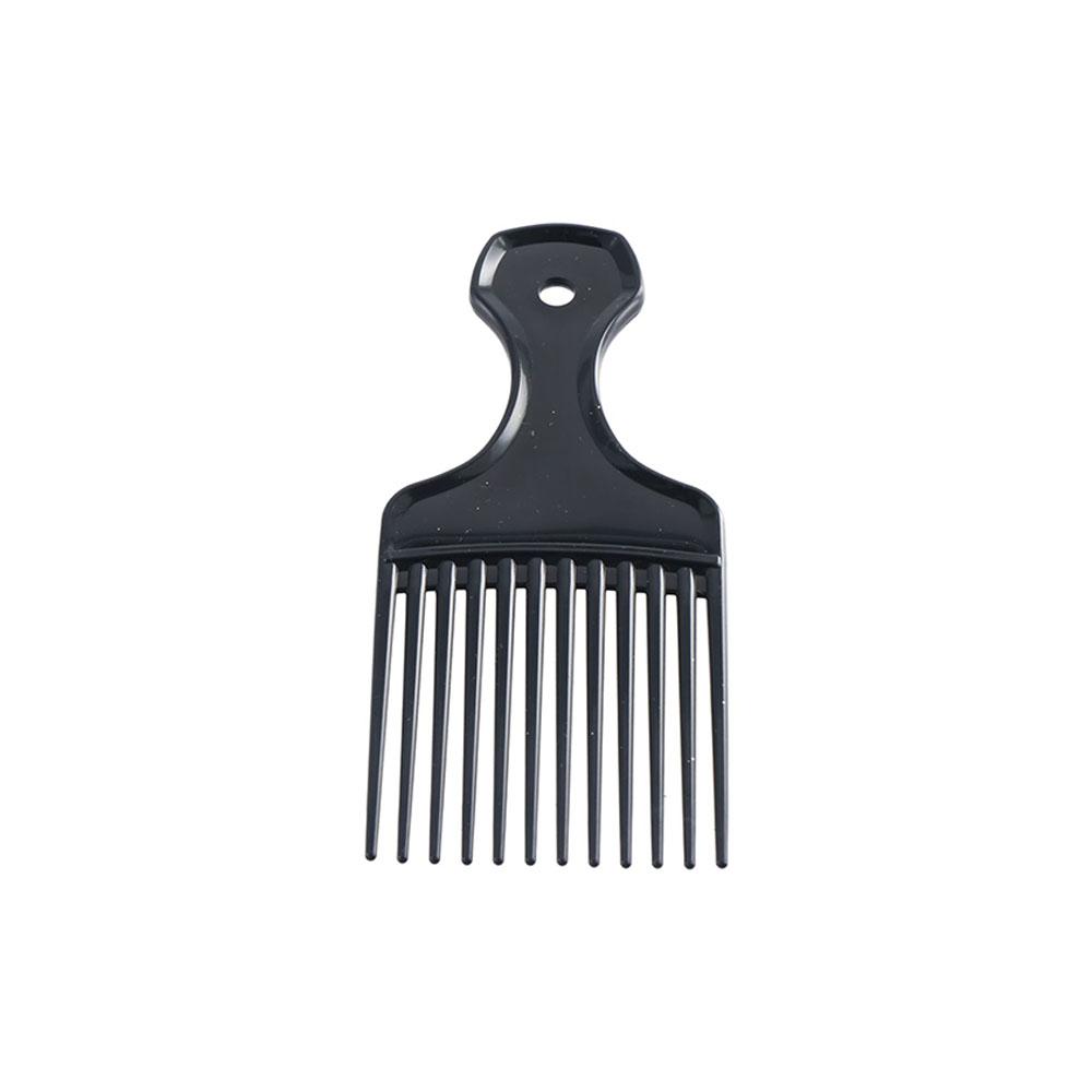 Plastic Fork Hairbrush Black Pick Comb Curly Afro Insert Hair Combs  Salon