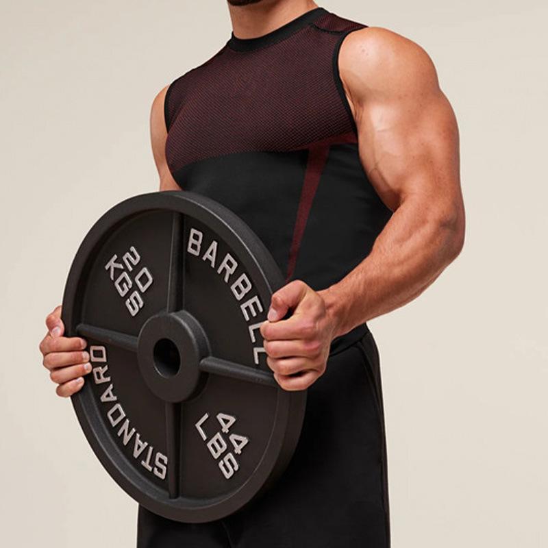 Men's Slim Fit Quick Dry Muscle Tank Top for Running & Training