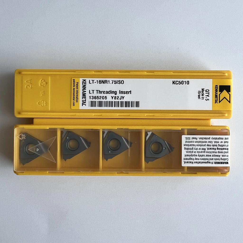 KENNAMETEL / LT-16NR1.75ISO KC5010  / Original Carbide Blade 10 Pcs