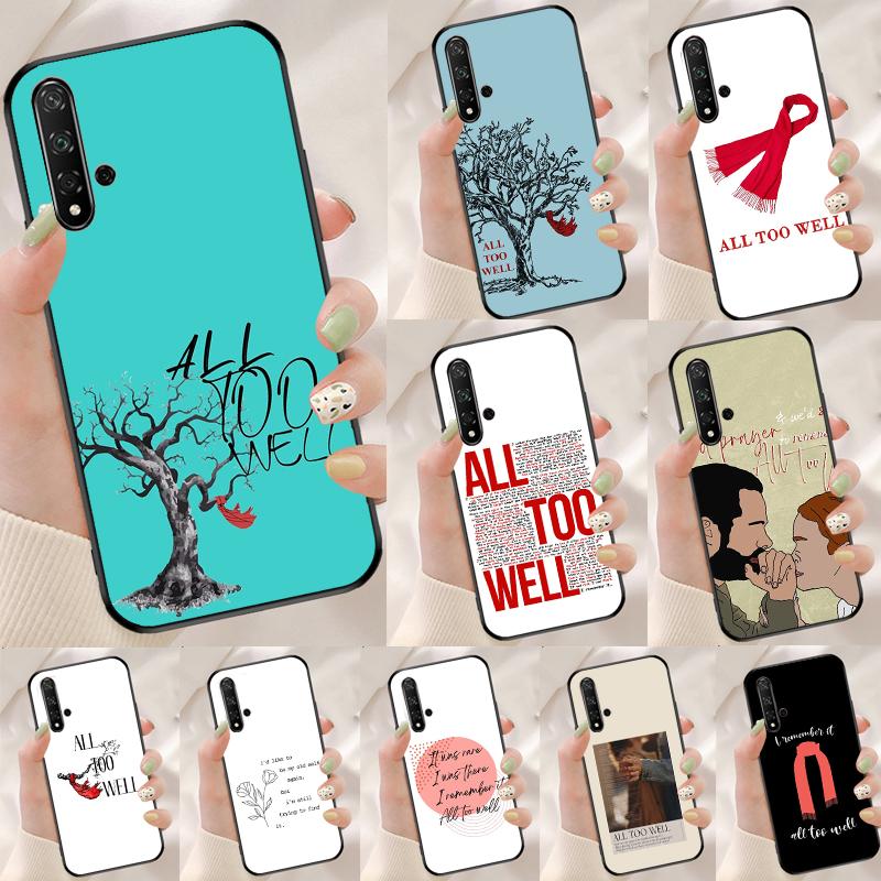 All Too Well Lyrics For Huawei Nova 12i 12s 7i 8i 11i 9 10 SE Y90 Y60 Y70 Y72 Y61 Y91 P30 P40 Lite P60 Pro Case