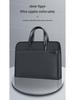 Men's Oxford Cloth Laptop Briefcase: Printed Handbag for Business, Office, and Document Carrying