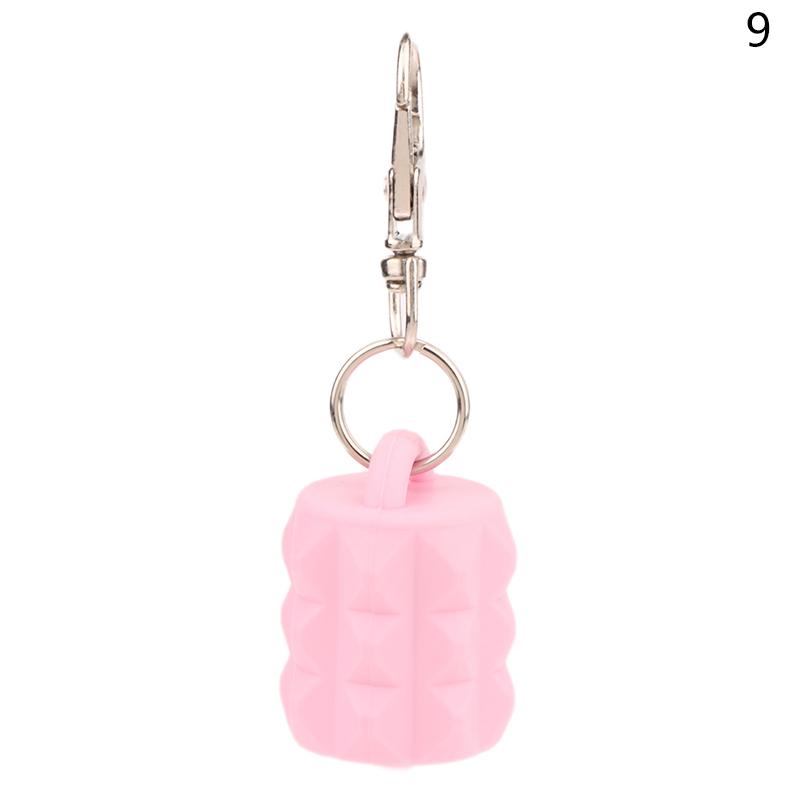 

1/3 шт. Силиконовые крышки для брелока для блеска для губ для женщин, удобные для путешествий, аксессуары для косметических продуктов, дорожный аксессуар для макияжа