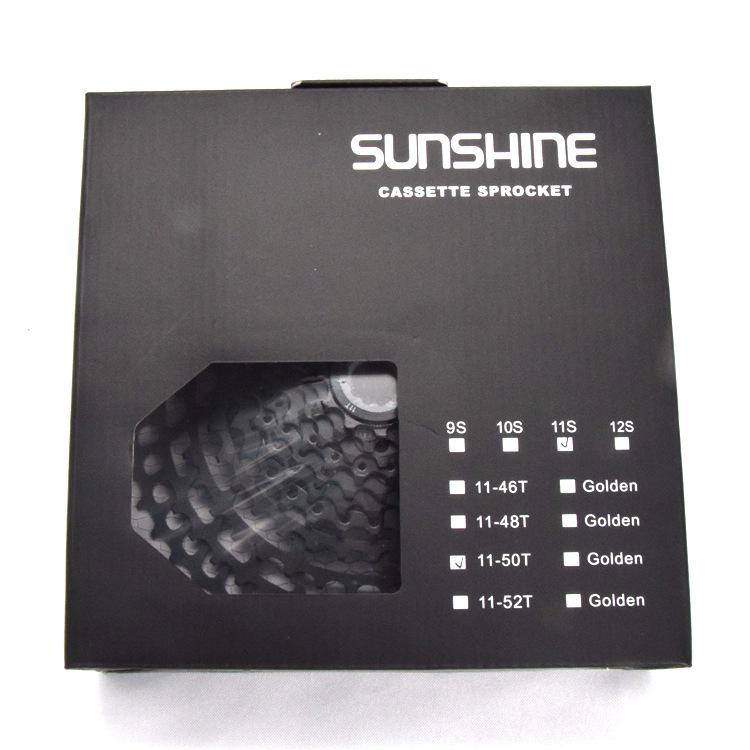 11-Speed 11-50T CNC Full Hollow Mountain Bike Cassette, 365g
