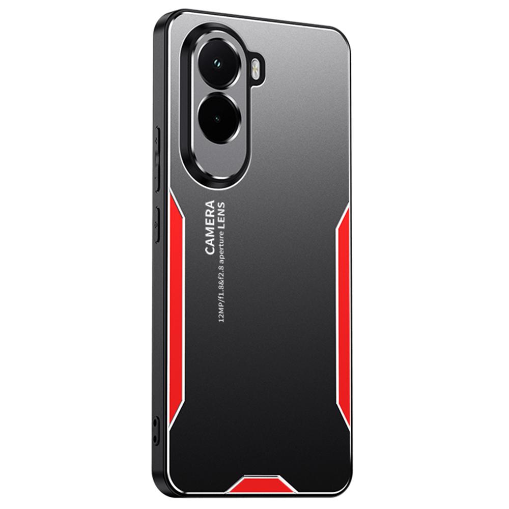 Για το Xiaomi Poco M7 4G (ΕΕ) (171 χλστ) Θήκη τηλεφώνου από κράμα αλουμινίου TPU για υπολογιστή, πίσω κάλυμμα