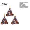 Bedroom Dormitory Decoration Christmas Acrylic Hanging Ornament, Glowing Tree Decor for Window Seasonal Wall, Festive Holiday Party Decoration, Indoor