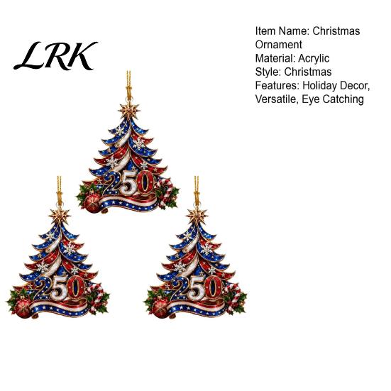 Bedroom Dormitory Decoration Christmas Acrylic Hanging Ornament, Glowing Tree Decor for Window Seasonal Wall, Festive Holiday Party Decoration, Indoor