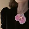 Cloth Flower Hair Clip Butterfly Orchid Girl Hair Clip Cute Orchid Flower Hairpin  Holiday