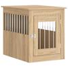 vidaXL Dog Crate Furniture Sonoma Oak 55x75x65 Cm