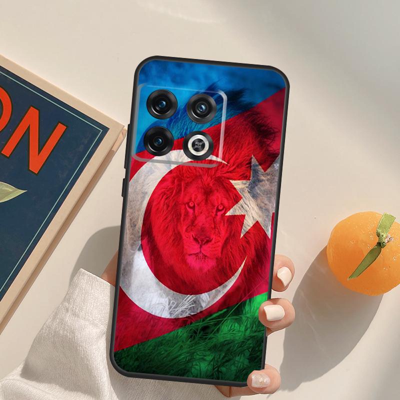Azerbaijan Buta Flag Case For OnePlus 12R 13R 13T 10R 15 13 12 11 10T 8T Nord CE 4 3 2 Lite N20 N30 Nord 5 Cover
