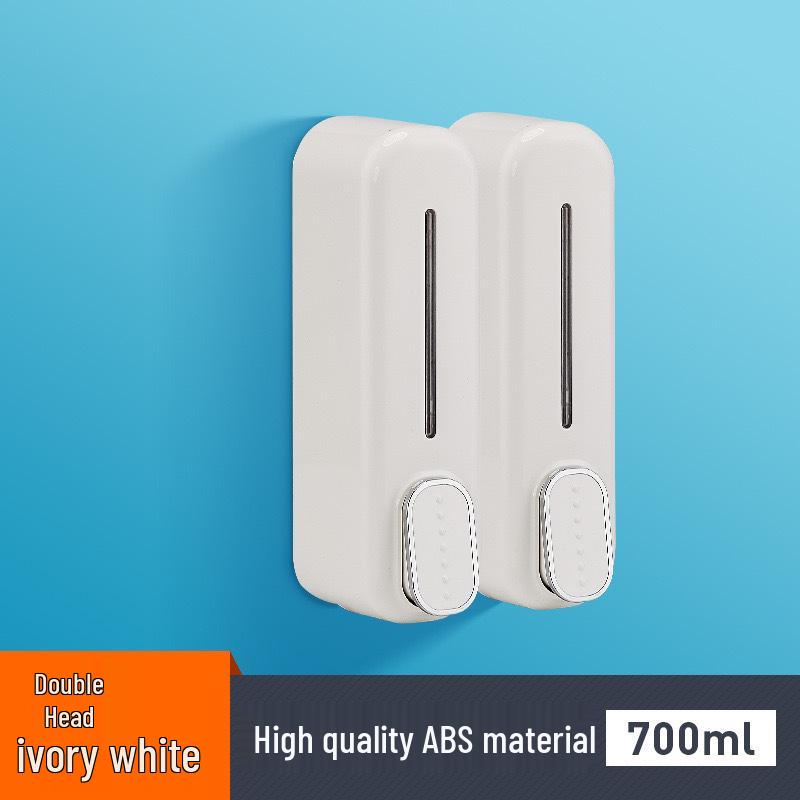 Wall-Mounted Manual Soap Dispenser for Shampoo and Shower Gel In Hotel Guest Bathrooms