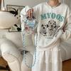 13 Exquisite embroidered bear cloth bag student handbag Oxford cloth mini handbag shopping mobile phone bag