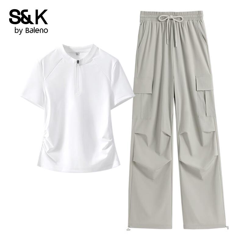 Baleno S&K 2026 Summer Breathable Quick-Dry Sportswear Set M