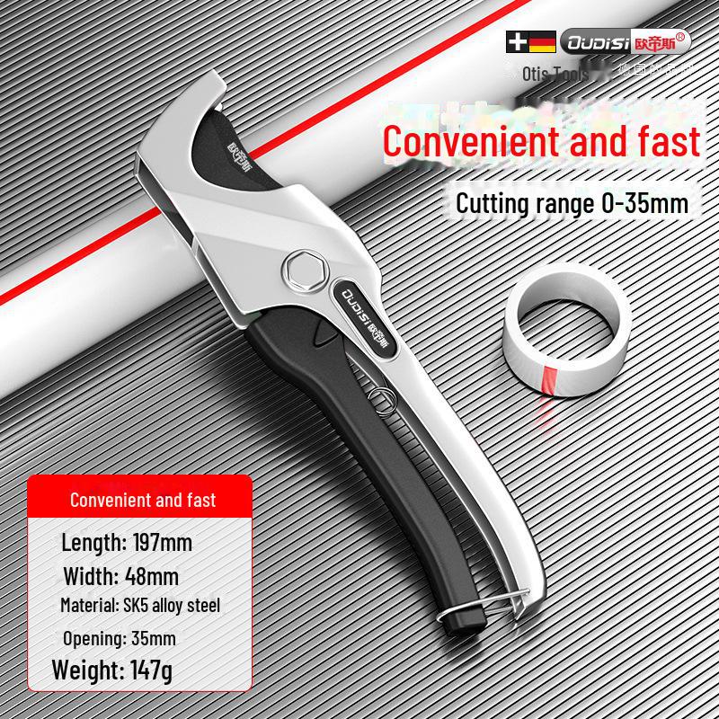 Otis Heavy-Duty PVC and PPR Pipe Cutter - Professional Hot Melt Machine for Quick PE Pipe Cutting