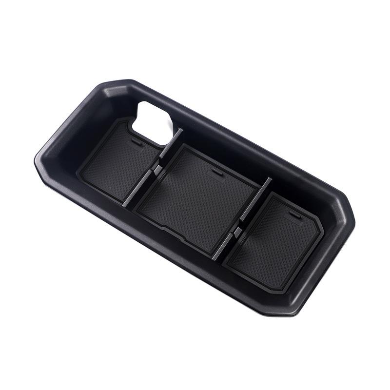 Suitable for Toyota 2022 Tundra Center Console Storage Box Tundra Dashboard Storage Box Partition Organizer