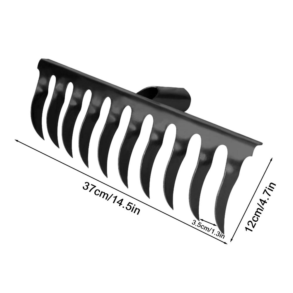 

Грабли для листьев для газонов Сверхмощные садовые грабли Инструменты для газона Соломенные грабли Грабли для удаления травы Металлическая садовая мотыга Садовые грабли для рыхления
