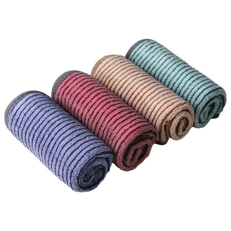 Bamboo Charcoal Oil-Repellent Dish Towel: Thick, Water-Absorbent, Lint-Free Cleaning Cloth