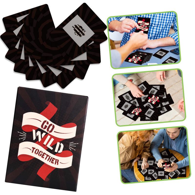 Party Card Game – Interactive Board Game Cards for Parties, Holidays & Group Gatherings, Fun Icebreaker for Friends & Family