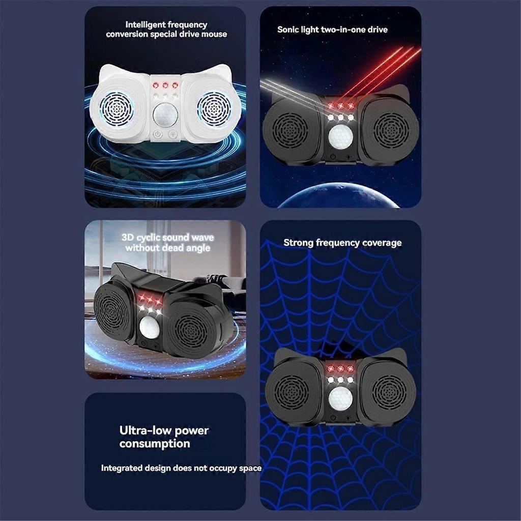 D213 Induction Mouse Repeller Flashing Mouse Repeller Insect Repeller High Power Portable Mouse Rep