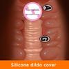Men's Realistic Silicone Penis Extension Sleeve Adult Toy