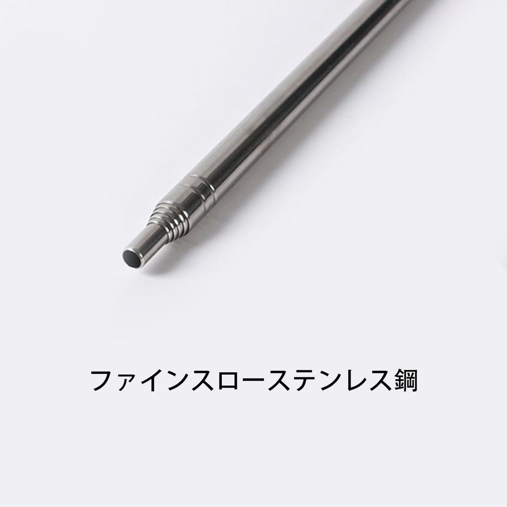 ALLVD Fire Blowing Stick, Bonfire, Stainless Steel, Durable, Telescopic, Small,
