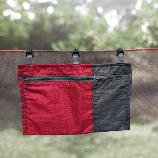 Hamak Düzenleyici Çanta Fermuar Kapatma Büyük Kapasiteli Küçük Eşyalar Saklama Kabı Kamp Aksesuarları