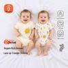 Babyprints Newborn Pure Cotton Short Sleeve Bodysuit 2-Pack
