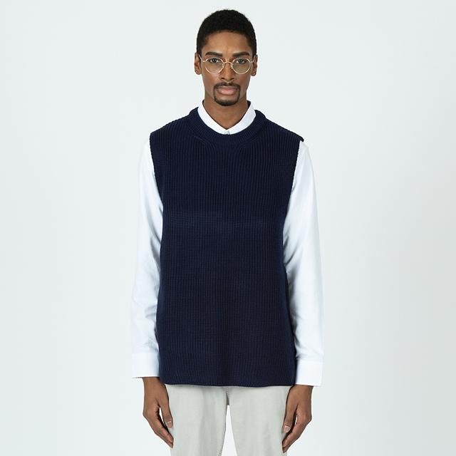 Strike Unknown Knit Vest (Navy)