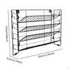 Scaffale Organizer per Spezie da Armadio Design Inclinato Pieghevole Multiuso Storage Cucina