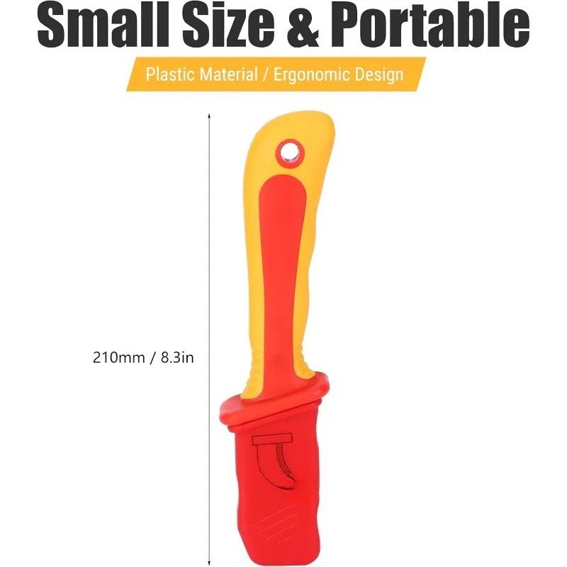 Insulation Electrician Knife Insulation Cable Stripper Dismantling Knife Cable Knife Anti-Magnetic Fast Strip Cable Stripper