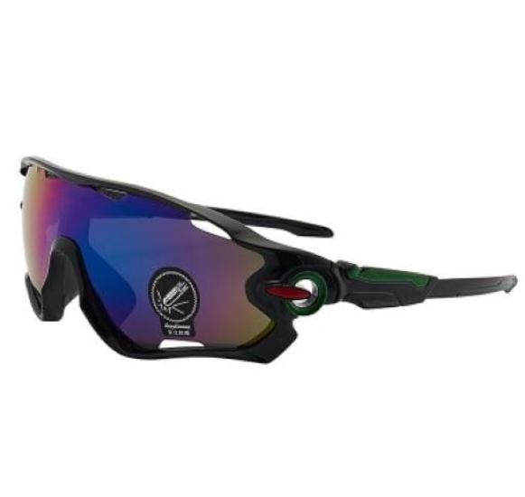 UV Sports Sunglasses with Polarized UV Lightweight UV375 for Outdoor and Driving with Blue Lenses, Protection, Frame, Protection, Activities, Sports,