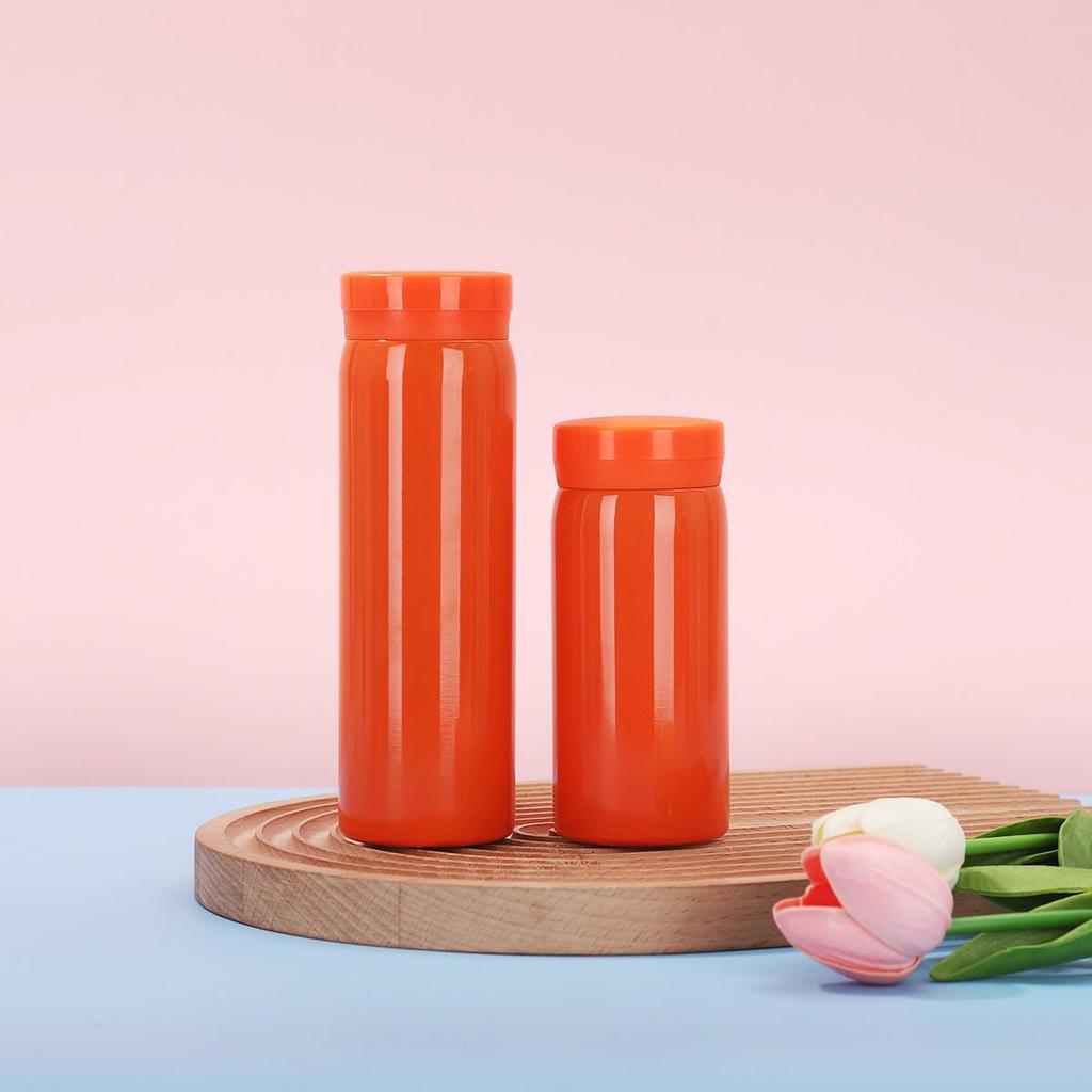 Compact 304 Stainless Steel Vacuum Cup - Portable Insulated Water Cup for Men & Women with Customization Options