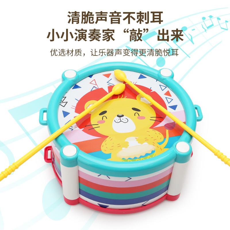 Drum Children'S Toy Drum Small Drum Beating Drums Gongs And Drums Kindergarten Early Education Percussion Instrument Baby