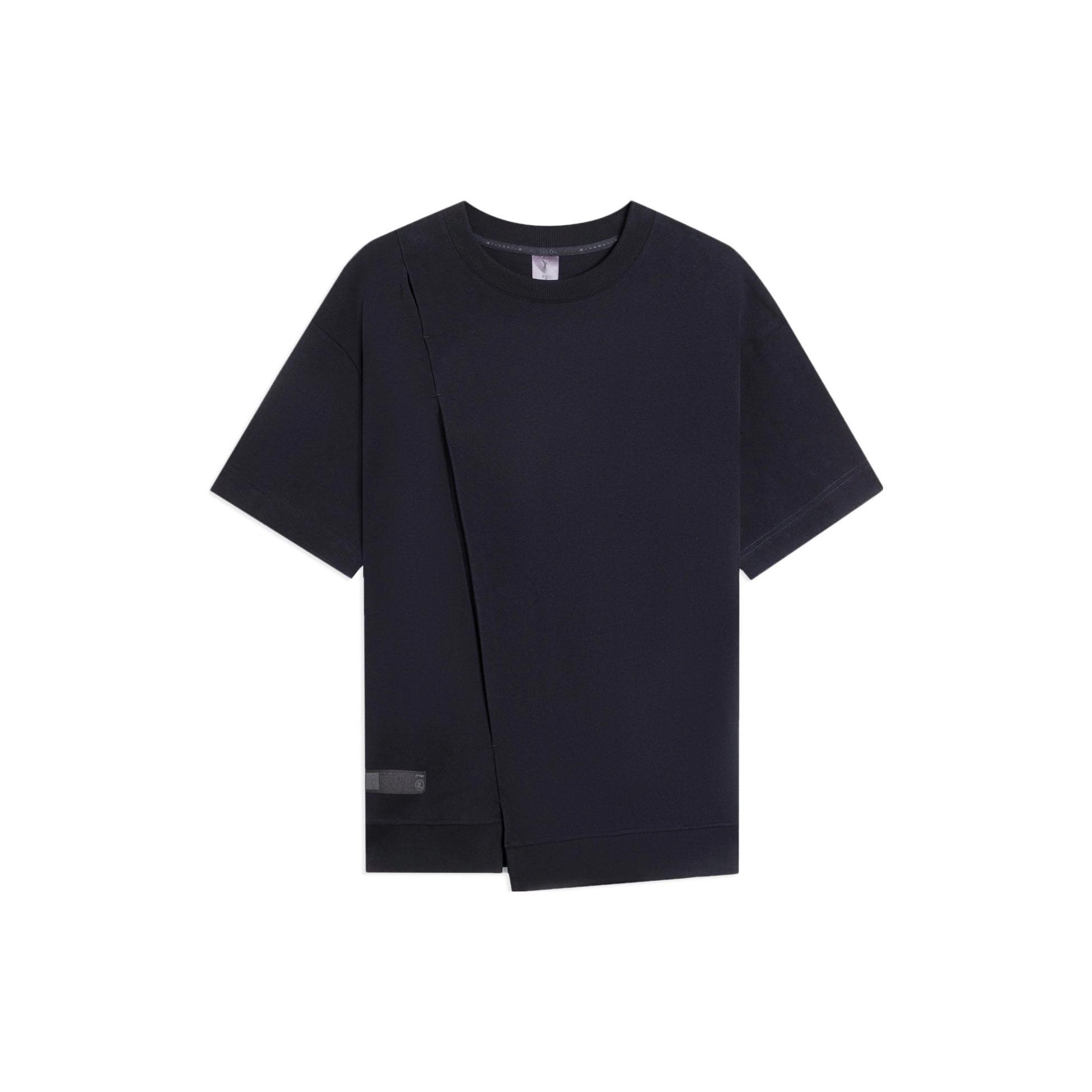 Li-Ning x Jackie Chan Kung Fu Loose Fit T-shirt  Black  Men s AHSSA87-1 XL