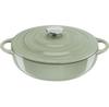 Cast Iron Casserole Lov, Round, 28 Cm, Light Green (E2587204)