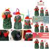 Fun Rotating Christmas Tree Electric Singing Dancing Toy For Kids Festive Decoration