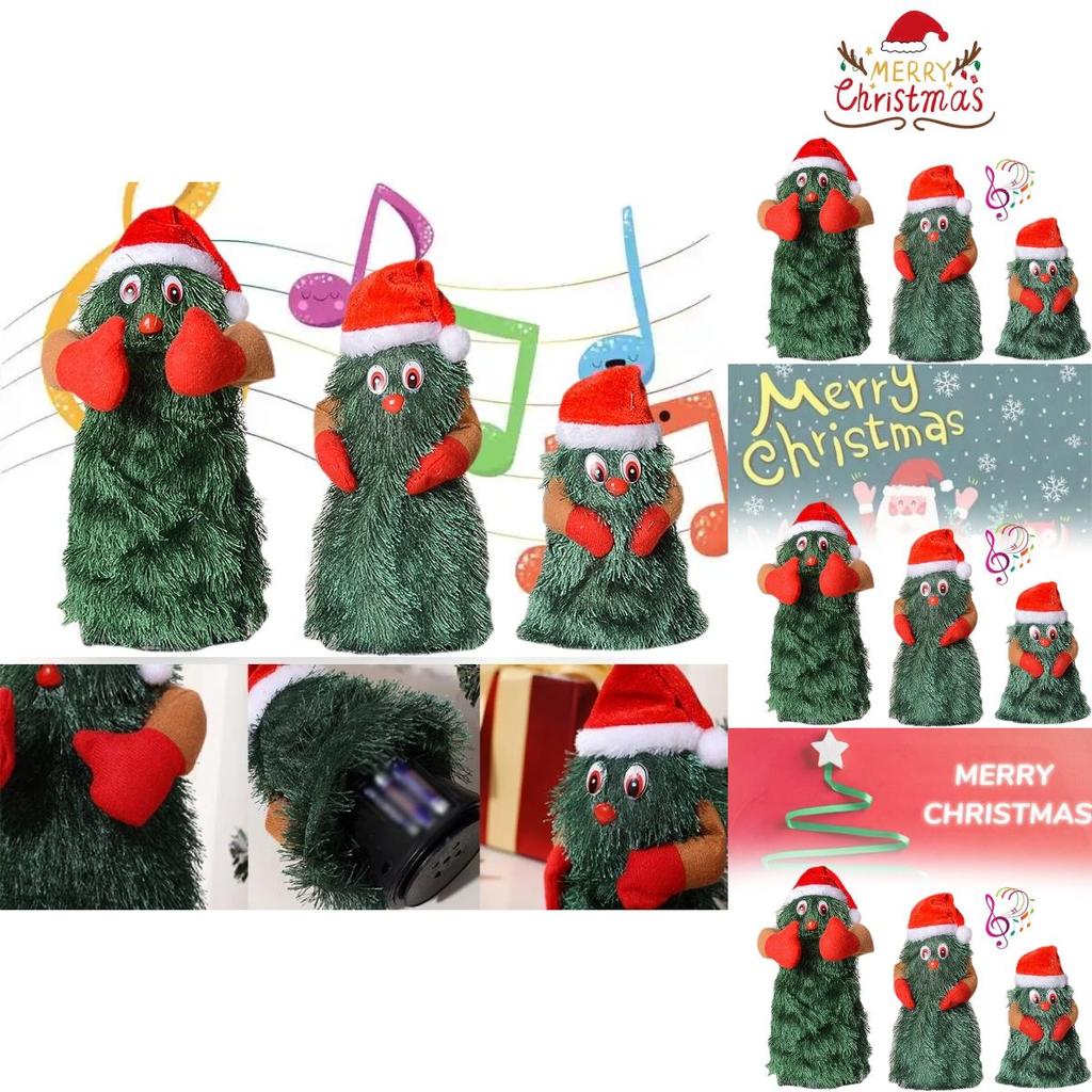 Fun Rotating Christmas Tree Electric Singing Dancing Toy For Kids Festive Decoration